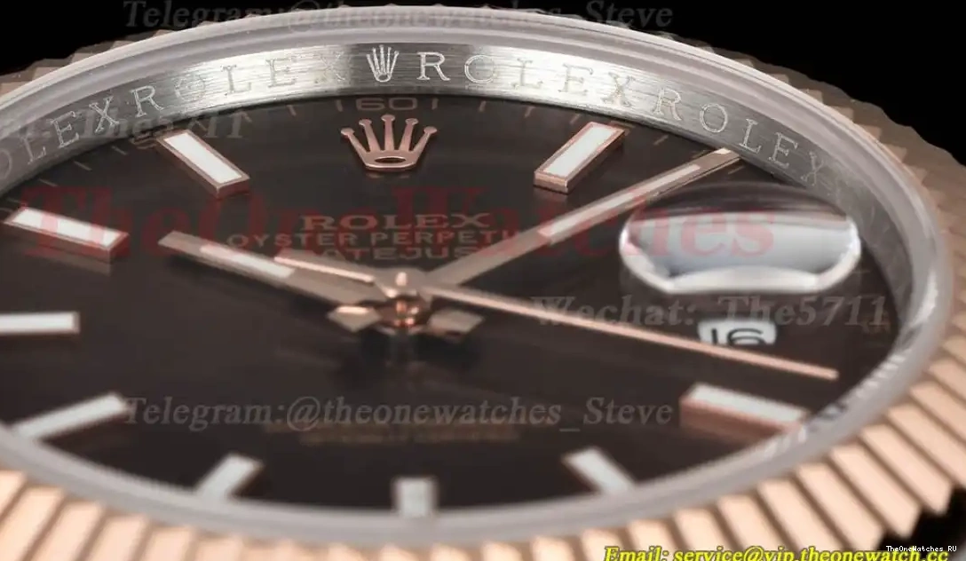Stk Datejust MY8215 126331 RG GDF SS Brown Jub 41mm 0426